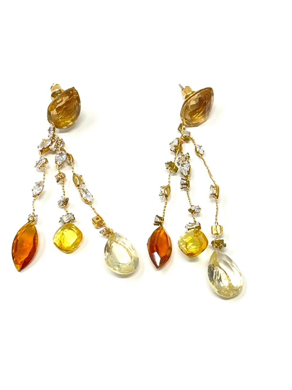 New Anthropologie Drop Dangle Stone Earrings